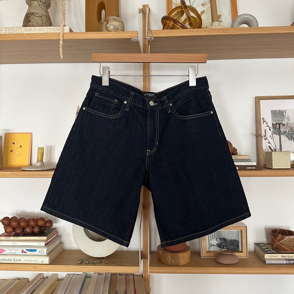 Just Black Dark The Midrise Jort - medium